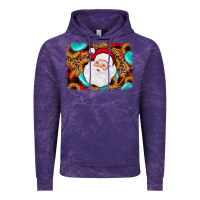 Cloud Purple santa background Vintage Hoodie - JahusDesignShop