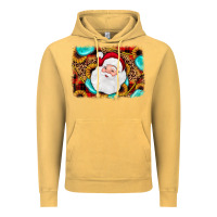 Vintage Mustard santa background Vintage Hoodie - JahusDesignShop