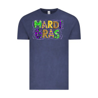 Vintage Denim mardi gras Vintage Tee - AdoDesignShop