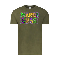 Vintage Olive mardi gras Vintage Tee - AdoDesignShop
