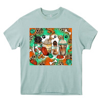 Arona dog coffee cups Heavy Core Tee - Zillion Design Studio