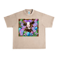French Oak easter cow eggs flowers daisys Urban Heavy Tee - Artiststas