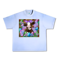 Grape Ice easter cow eggs flowers daisys Urban Heavy Tee - Artiststas