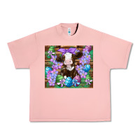 Salmon easter cow eggs flowers daisys Urban Heavy Tee - Artiststas