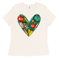 Bone teacher  heart Ladies Tee - texasbilliewilder