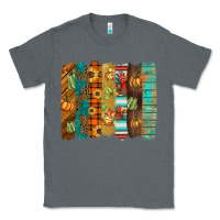 Charcoal Heather thanksgiving brushstroke Classic Tee - BarkalooDesign