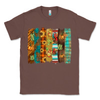Chestnut thanksgiving brushstroke Classic Tee - BarkalooDesign