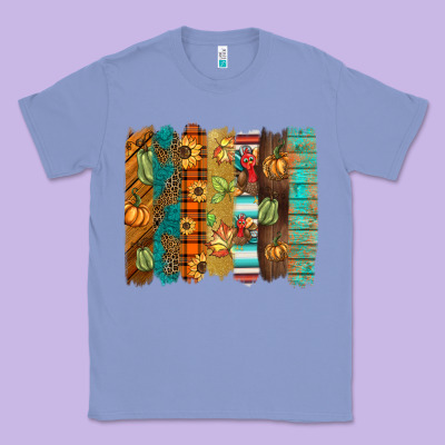 Thanksgiving Brushstroke Classic Tee Designed By Barkaloodesign