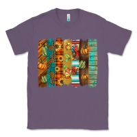 Lavender thanksgiving brushstroke Classic Tee - BarkalooDesign