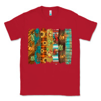 Red thanksgiving brushstroke Classic Tee - BarkalooDesign