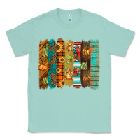Seafoam thanksgiving brushstroke Classic Tee - BarkalooDesign