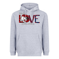Heather Grey For the Love of the Rams Heavyweight Hoodie - Bettercallsaul