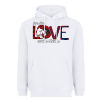 White For the Love of the Rams Heavyweight Hoodie - Bettercallsaul