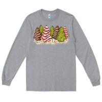 Heather Grey little debbie tree cakes Long Sleeve Tee - JahusDesignShop