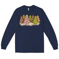 Navy little debbie tree cakes Long Sleeve Tee - JahusDesignShop