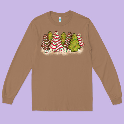Little Debbie Tree Cakes Long Sleeve Tee Designed By Jahusdesignshop