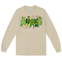 Mushroom st.patrick's day nurse Long Sleeve Tee - MaliasSmallBusiness
