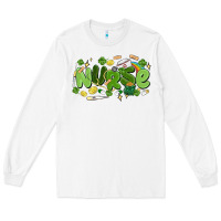 White st.patrick's day nurse Long Sleeve Tee - MaliasSmallBusiness