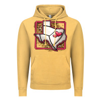 Vintage Mustard leopard volleyball texas map Vintage Hoodie - Jasminsmagicworld