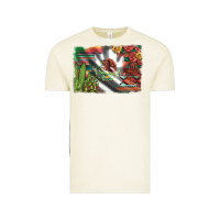 Vintage Arctic mexico flag sunflowers roses and cactus with serape aztec and leopard Vintage Tee - Artiststas