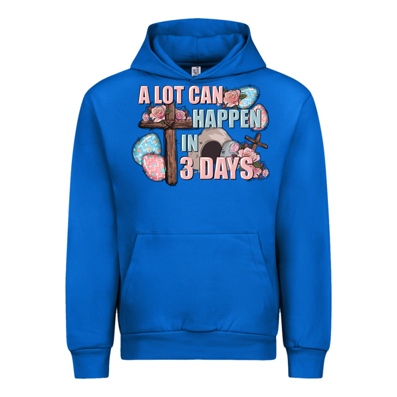 Easter Day A Lot Can Happen In 3 Days Urban Hoodie by CowGirlArtShop | Teevron