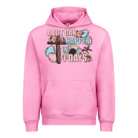 Fuchsia Pink Easter Day A lot can happen in 3 days Urban Hoodie - CowGirlArtShop