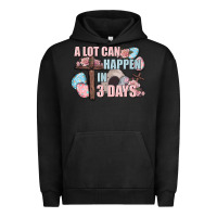 Pigment Black Easter Day A lot can happen in 3 days Urban Hoodie - CowGirlArtShop