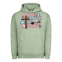 Pigment Oil Green Easter Day A lot can happen in 3 days Urban Hoodie - CowGirlArtShop