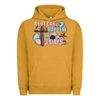 Pigment Peanut Butter Easter Day A lot can happen in 3 days Urban Hoodie - CowGirlArtShop
