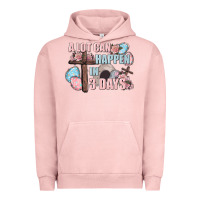Pigment Salmon Easter Day A lot can happen in 3 days Urban Hoodie - CowGirlArtShop