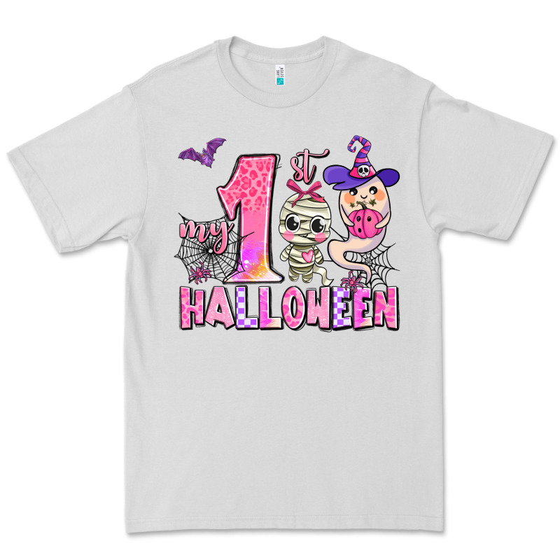 My First Pink Halloween Premium Tee by AdoDesignShop | Teevron