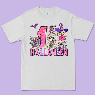 My First Pink Halloween Premium Tee Designed By Adodesignshop