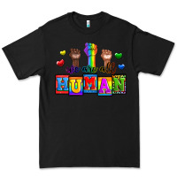 Black we are all human Premium Tee - Zillion Design Studio