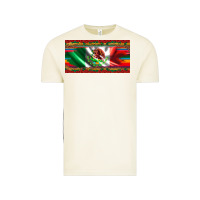 Vintage Arctic mexico flag serape roses leopard and glitter licanse plate Vintage Tee - Artiststas