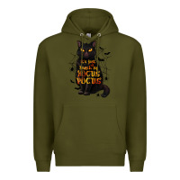 Army Green It's Just a Bunch of Hocus Pocus Premium Hoodie - texasbilliewilder
