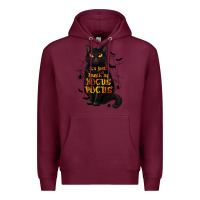 Burgundy It's Just a Bunch of Hocus Pocus Premium Hoodie - texasbilliewilder