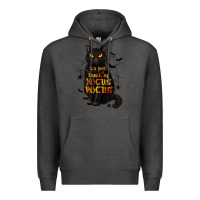 Charcoal Heather It's Just a Bunch of Hocus Pocus Premium Hoodie - texasbilliewilder