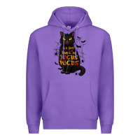 Purple It's Just a Bunch of Hocus Pocus Premium Hoodie - texasbilliewilder