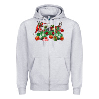 Christmas Game Controller Zipper Hoodie | Teevron