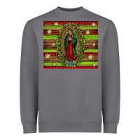 Storm our lady of Guadalupe Christmas Heavyweight Sweatshirt - Jasminsmagicworld