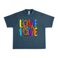 Midnight Navy pride lgbtqi love is love Urban Heavy Tee - AdoDesignShop