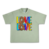 Oil Green pride lgbtqi love is love Urban Heavy Tee - AdoDesignShop