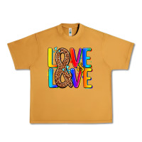 Peanut Butter pride lgbtqi love is love Urban Heavy Tee - AdoDesignShop