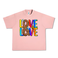 Salmon pride lgbtqi love is love Urban Heavy Tee - AdoDesignShop