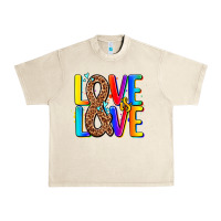 Sandshell pride lgbtqi love is love Urban Heavy Tee - AdoDesignShop