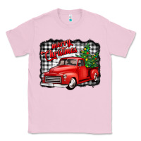 Bubblegum Pink merry christmas red truck christmas trees Classic Tee - Jasminsmagicworld