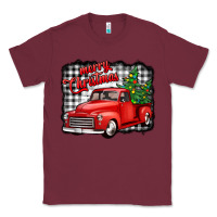 Burgundy merry christmas red truck christmas trees Classic Tee - Jasminsmagicworld