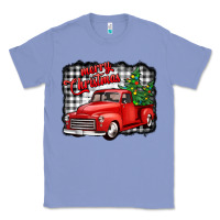 Colony Blue merry christmas red truck christmas trees Classic Tee - Jasminsmagicworld