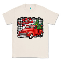 Natural merry christmas red truck christmas trees Classic Tee - Jasminsmagicworld