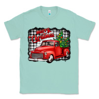 Seafoam merry christmas red truck christmas trees Classic Tee - Jasminsmagicworld